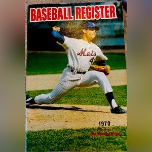 1970 Edition Baseball Register by The Sporting News Book